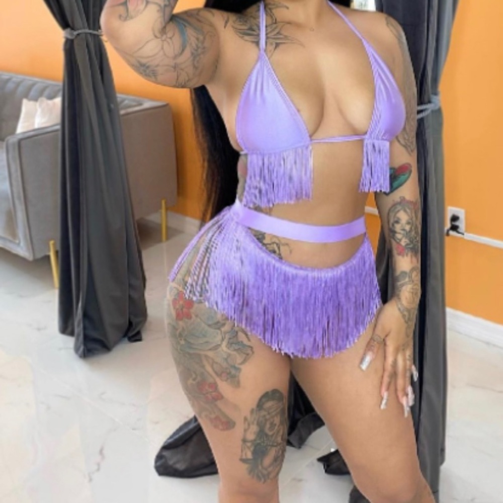 Tassel swimsuit